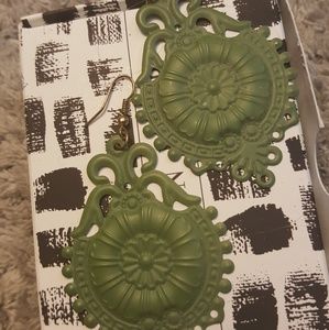 Olive Chandelier Earrings